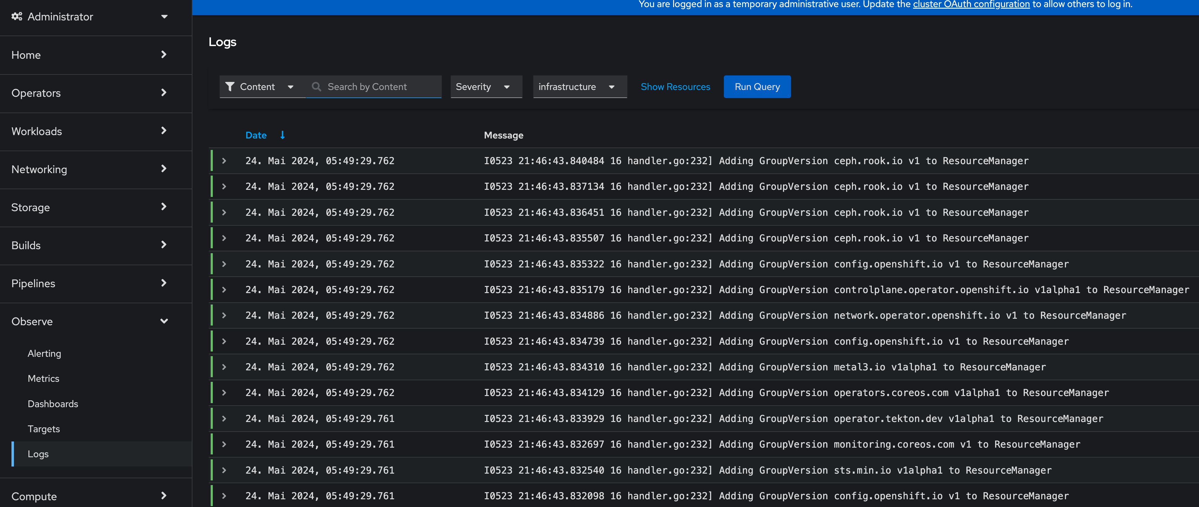 OpenShift Logging