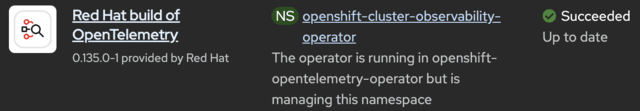 OpenTelemetry Operator