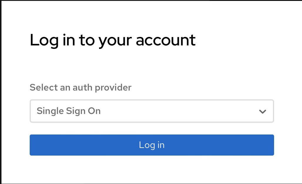 ACS LoginSSOAuth