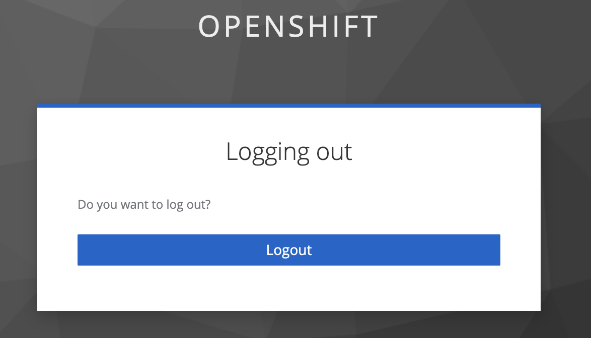 Keycloak Logout