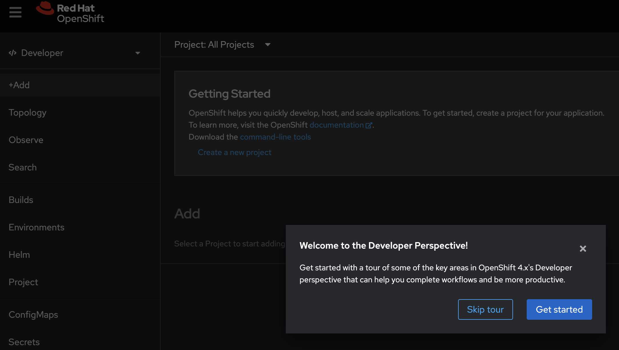 OpenShift Web Console