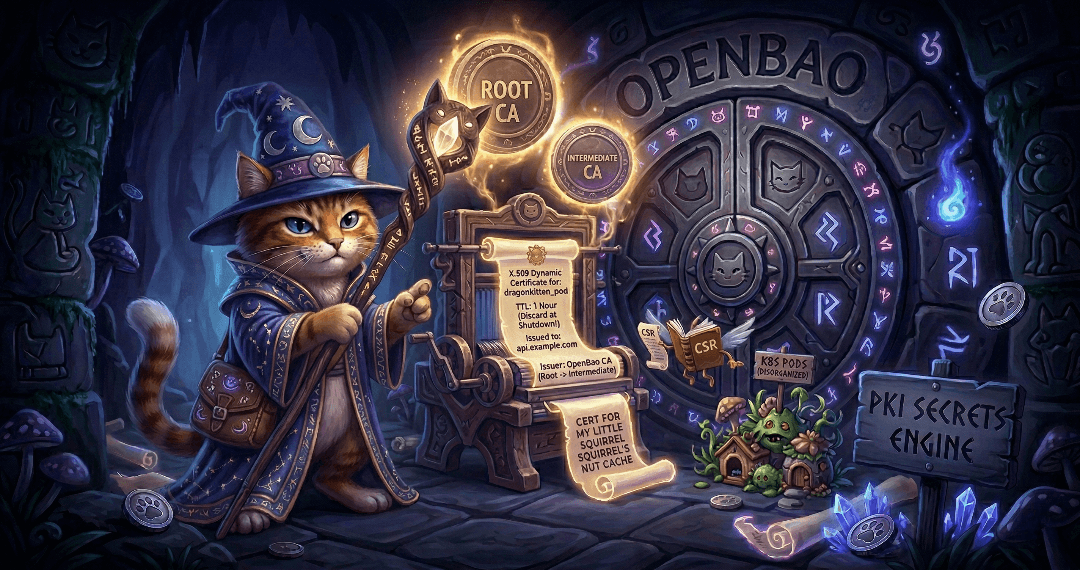 Featured image for The Guide to OpenBao - Secrets Engines PKI - Part 9
