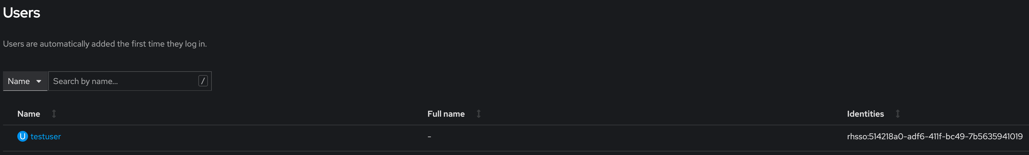 OpenShift User