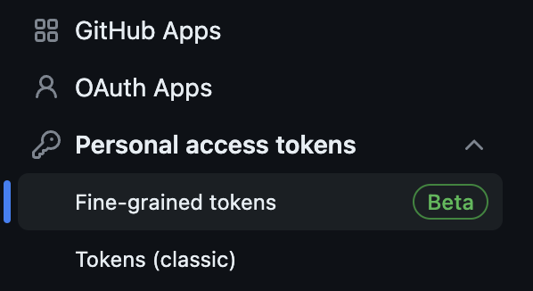 GitHub Personal Access Token