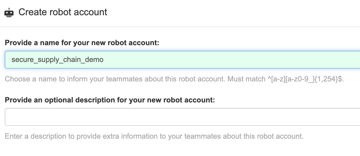 Quay Robot Account